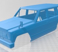STL file Nissan Patrol Y60 3D 👽・Model to download and 3D print・Cults