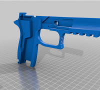 3D Print Support Pistolet Glock Tan - Blowback Shop Sàrl