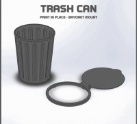 STL file Car trash garbage can 🚗・3D printable design to download・Cults