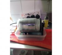 STL file Tumbler cyclone rotary case deburring machiine 🌀・3D printer  design to download・Cults
