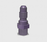 Adaptateur a vis Cuve 1000 L by Lucky, Download free STL model