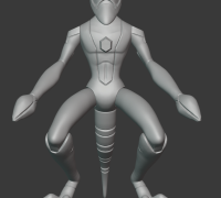 Free STL file BEN 10 - Alien UpGRADE FREE 👽・Template to download and 3D  print・Cults