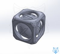 STL file Antistress cube puzzle 🧩・3D printing model to download・Cults
