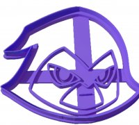 Teen Titans Raven 1/6 3D Print Model Unpainted Unassembled H20cm 2 Heads GK