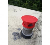 STL-Datei Saugnapf Kamin chimney cap Truma Combi 🧢・3D-druckbare