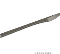 Pocket scalpel knife, folding scalpel knife, (v.2 - for two blades) by  D_Y, Download free STL model