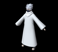 3D file Kakashi - Naruto Fanart 💬・3D printing design to download・Cults