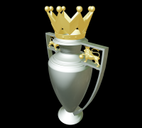 Premier League Cup Trophy(1) 3D Model $79 - .xsi .obj .fbx - Free3D