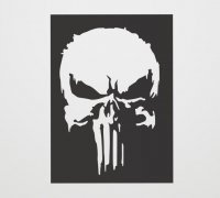 Punisher Stencil Sheet  Branson Cerakote & Laser