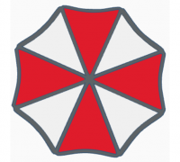 umbrella corporation logo 3D Models to Print - yeggi