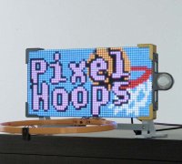 Free STL file 32x32 Pixel Display 🔧・Template to download and 3D