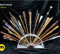 Harry Potter (Triple) Wand Stand by JJ