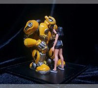 [TRANSFORMERS:PRIME] -Rigged character- BUMBLEBEE 3Dmodel
