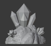 crystal formations 3D Models to Print - yeggi