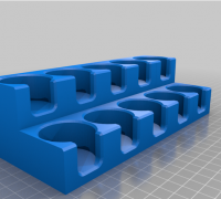 STL file Tamiya 7-Pot Stand + Storage 🔧・3D print design to