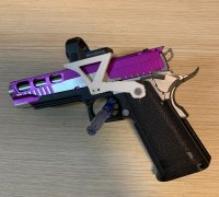 3D Print Support Pistolet Hi-Capa Black - Blowback Shop Sàrl
