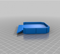 STL file Round Sorting tray with inserts 👽・3D printing design to