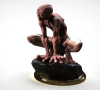 Smeagol - Gollum - O Senhor Dos Anéis (lotr) - Impressão 3d