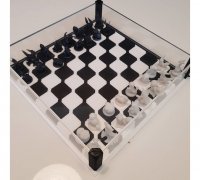 laser cut chess 3D Models to Print - yeggi