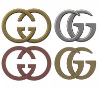 Gucci Logo Silicone Mould
