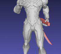 STL file overwatch_genji's Dragonblade 🗡️・Model to download and 3D  print・Cults