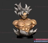 3D file Goku super saiyajin - Dragon Ball Z 🐉・3D printable model to  download・Cults