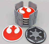 coaster star wars 3D Models to Print - yeggi