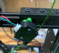 Does the Elegoo neptune 3 Pro have a hall effect filament sensor? 