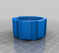 3D Printable BMW Tankdeckelgummi / BMW fuel cap rubber band by