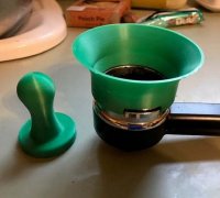 Espresso Cup Jig for Breville machine w/ Bodum cups by Pinniped, Download  free STL model