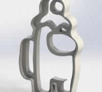 Free STL file Among Us cookie cutter・3D printer model to download・Cults