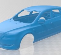 Mazda 3 hatchback 2014 3D model
