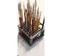 paint brush rack 3D Models to Print - yeggi