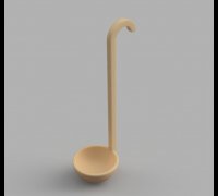 Dino Ladle by SavageRodent, Download free STL model
