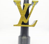 STL file Louis Vuitton logo・3D print design to download・Cults