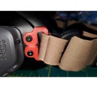 Folienrabe - Custom FPV goggle strap 40mm