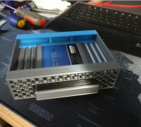 STL file Rack for external 2.5 SSD 6 bay 📱・3D printing design to  download・Cults
