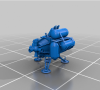 A Hearthian Ship Spaceship Model 243 Pieces from Game: Outer Wilds