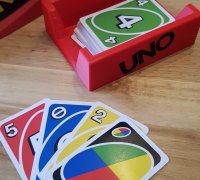 Free STL file UNO Playing Cards Holder - UNO - Karten - Etui 🃏・3D  printable object to download・Cults