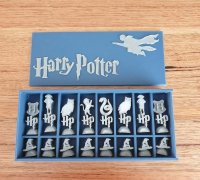 Free STL file Harry Potter Chess Set ♟️・3D printable model to download・Cults