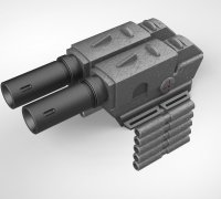 Grapnel gun from the game Batman Arkham City 3D Printing Model - Threeding