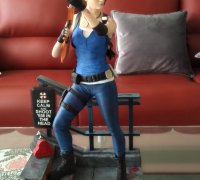 STL file Jill Valentine 🧟・Design to download and 3D print・Cults