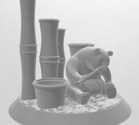 STL file Kung Fu Panda Po Mug 🐼・Model to download and 3D print・Cults