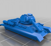 t34 tank 3D Models to Print - yeggi