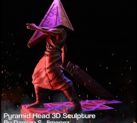 Pyramid Head Helmet - 3D Model by gsommer
