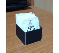 Free 3D file Magnetic Drink Packet Holder 🧲・3D printable model to  download・Cults