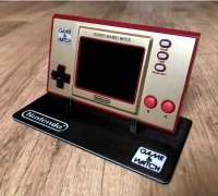 Nintendo Game & Watch Display Stand Mario and Zelda 3D Printed 