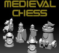 Free 3D file Chaturanga [Ancient Chess] ♟️ ・3D printable model to  download・Cults