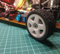 RC-Car Rim // RC-Auto Felge by Keks95, Download free STL model