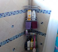 Bathroom/shower shelves - command strip mounted - 3D model by Zs Labs on  Thangs